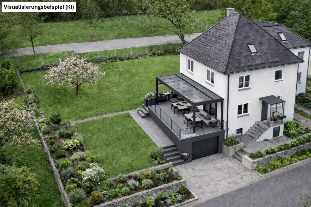 Thumbnail-Großzügige Doppelhaushälfte mit ca. 1.000 m² Grundstück, Ausbaupotenzial & zusätzlicher Waldfläche