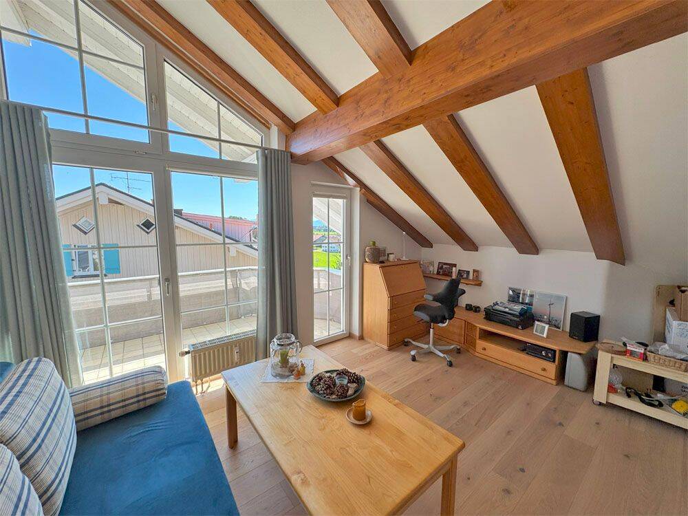 Thumbnail-Offenes Wohnen, im modernen alpenländischen Stil, große 2 Zi-DG-Wohnung