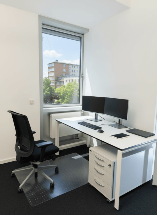Thumbnail-Flexibles, vollmöbliertes Büro-Coworking in Darmstadt sofort verfügbar