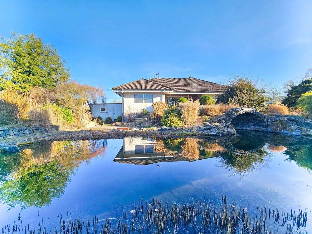 Thumbnail-Rarität! Winkelbungalow mit traumhaftem Schwimmteich und Doppelgarage. Nur 5 Min. A3 Bad Honnef