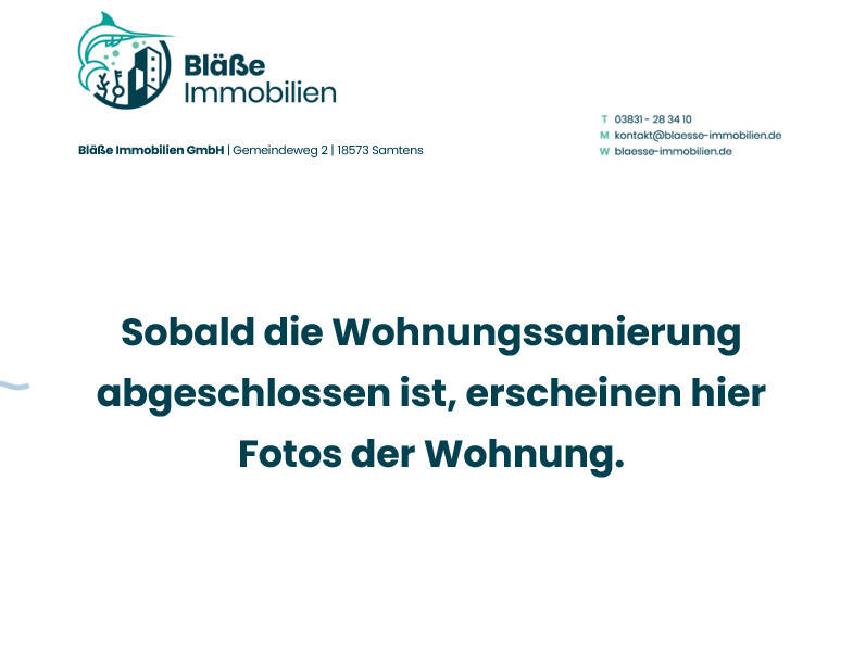 Thumbnail-Sanierte 3-Raum-Wohnung in Gützkow