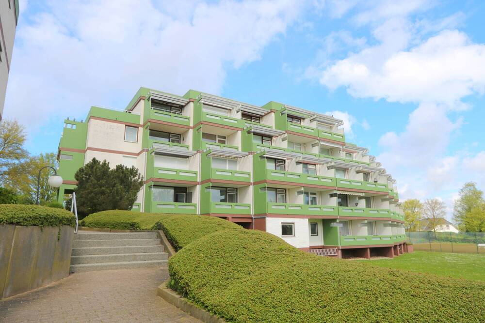 Thumbnail-180°-Blick über die Dächer von Grömitz! moderne 2 Zimmer auf ca. 45m² im 4. OG des Driftbergs