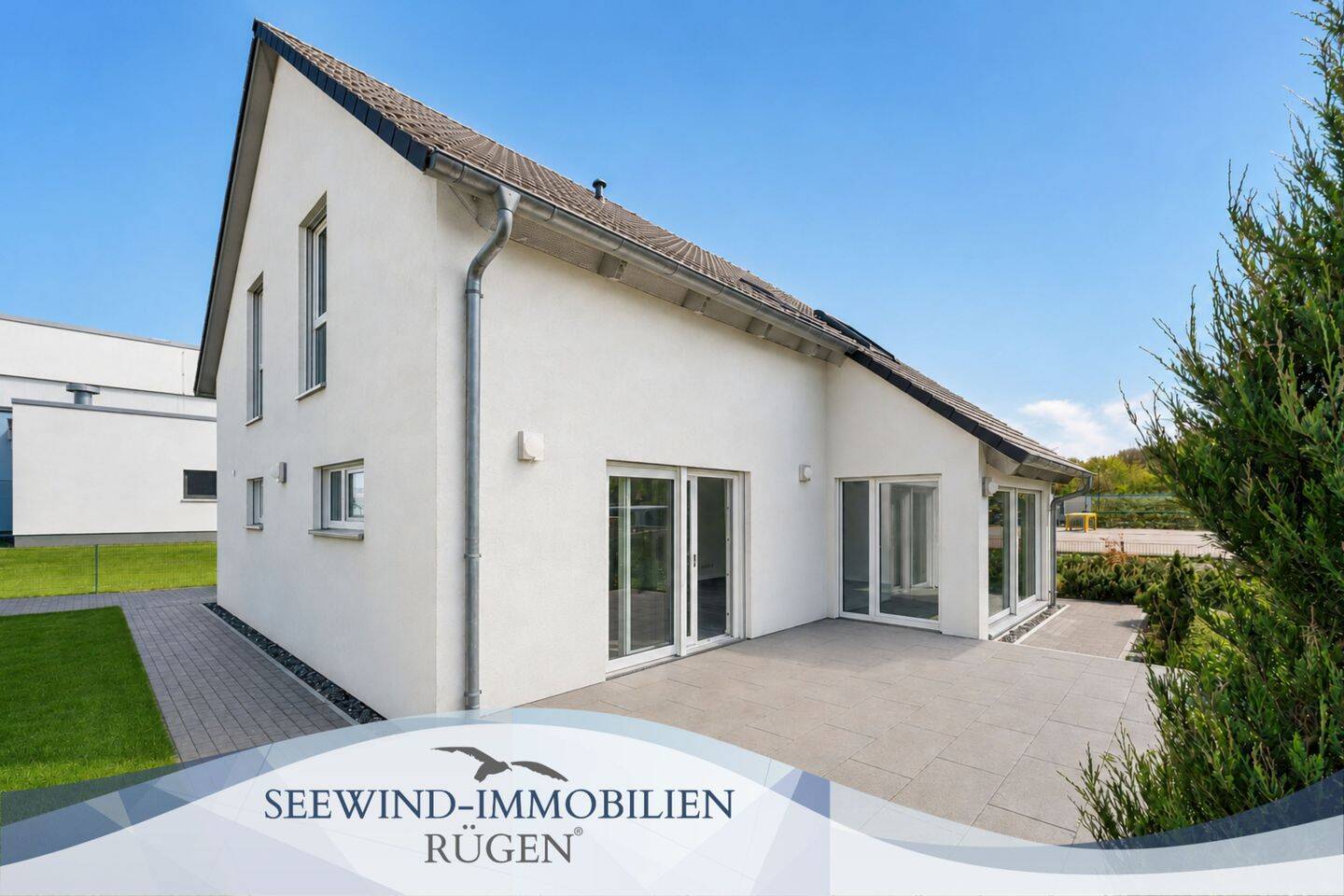 Thumbnail-Modernes Einfamilienhaus mit Gartensauna in strandnaher Lage in Glowe auf der Insel Rügen