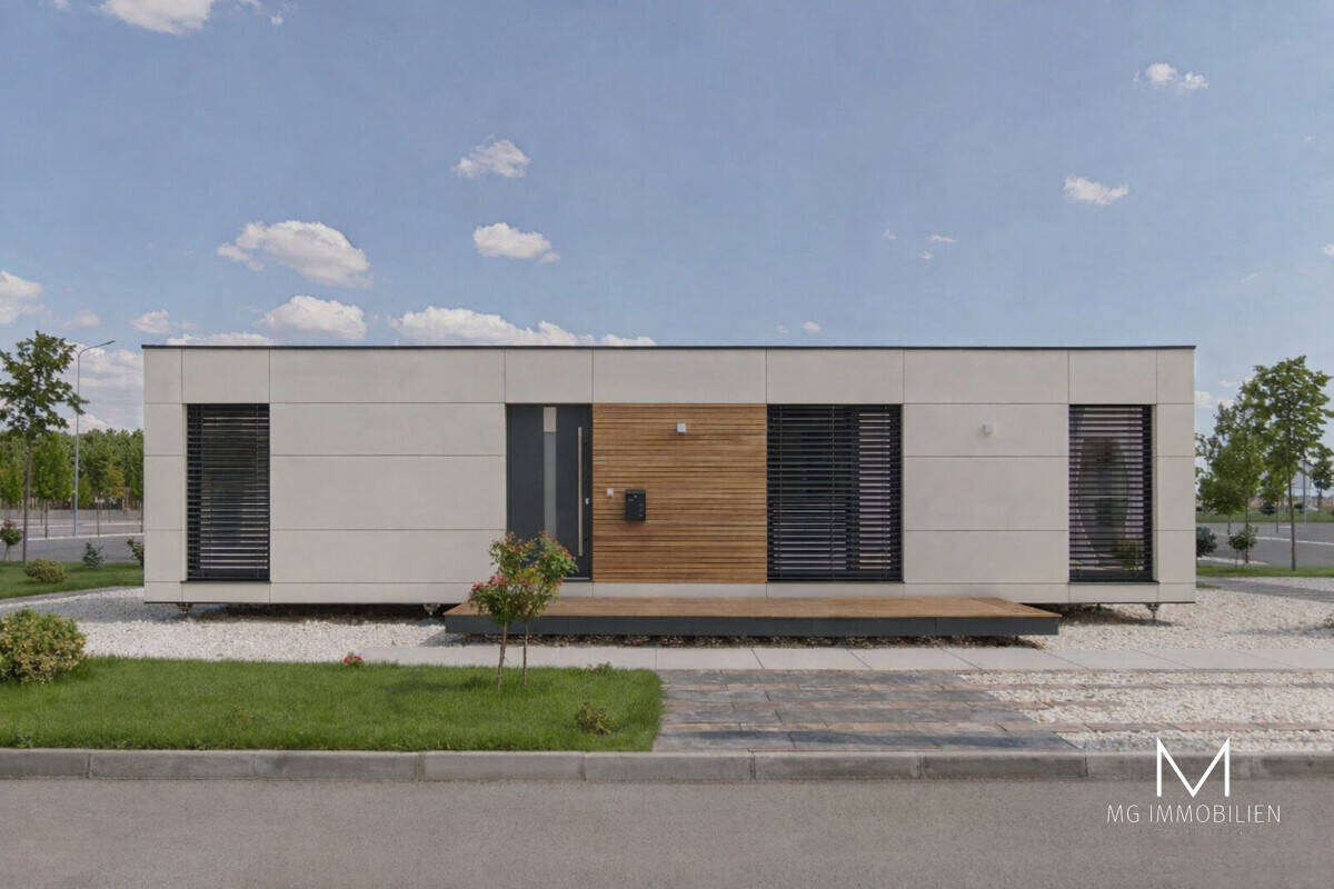 Thumbnail-MG - Baugrundstück mit Tinyhouse am Feldrand in Kleinsteinhausen