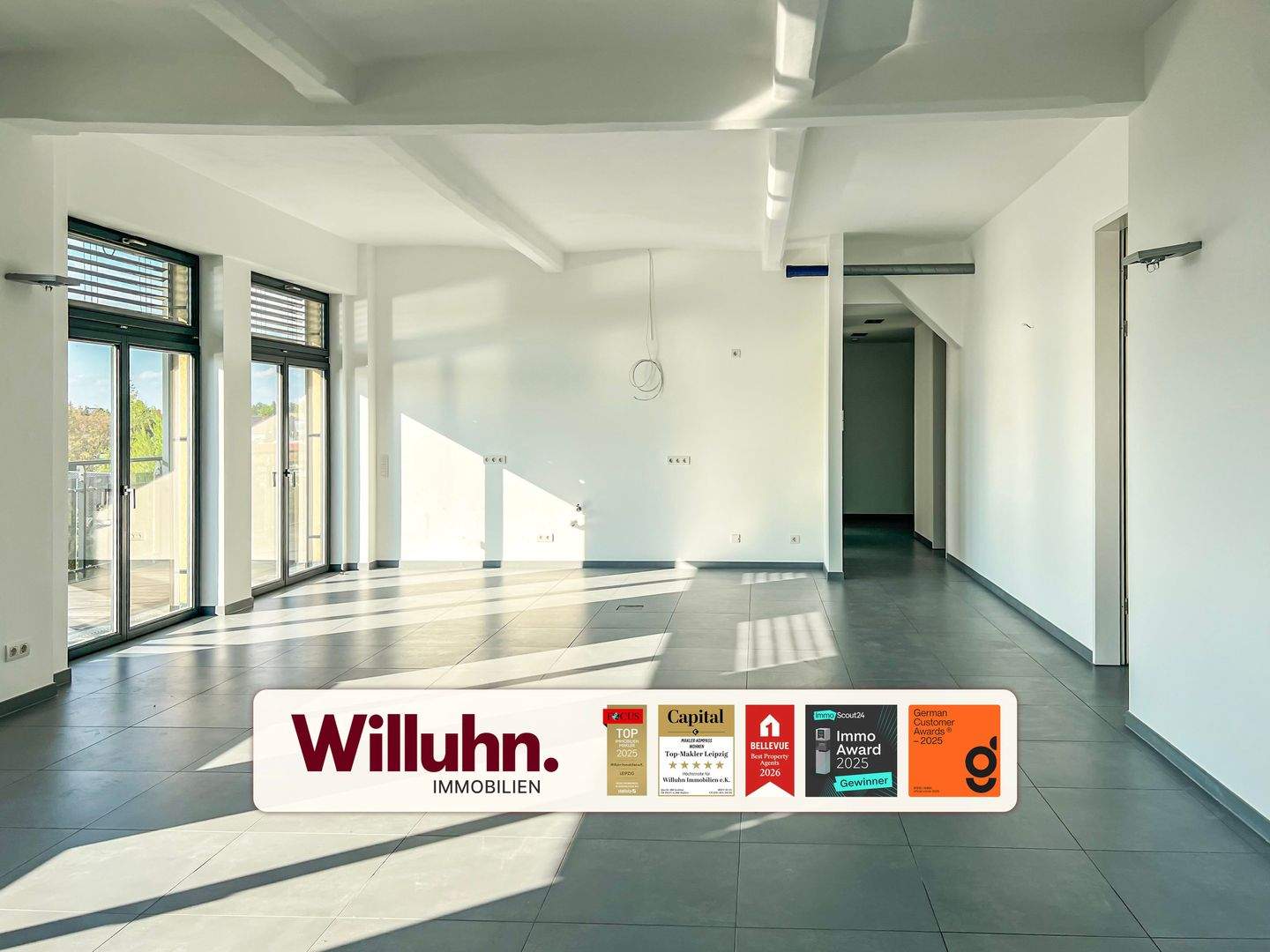 Thumbnail-Investment-Highlight im Altwerk Pouch: Loft mit Seeblick und sofortigem Vermietungspotenzial