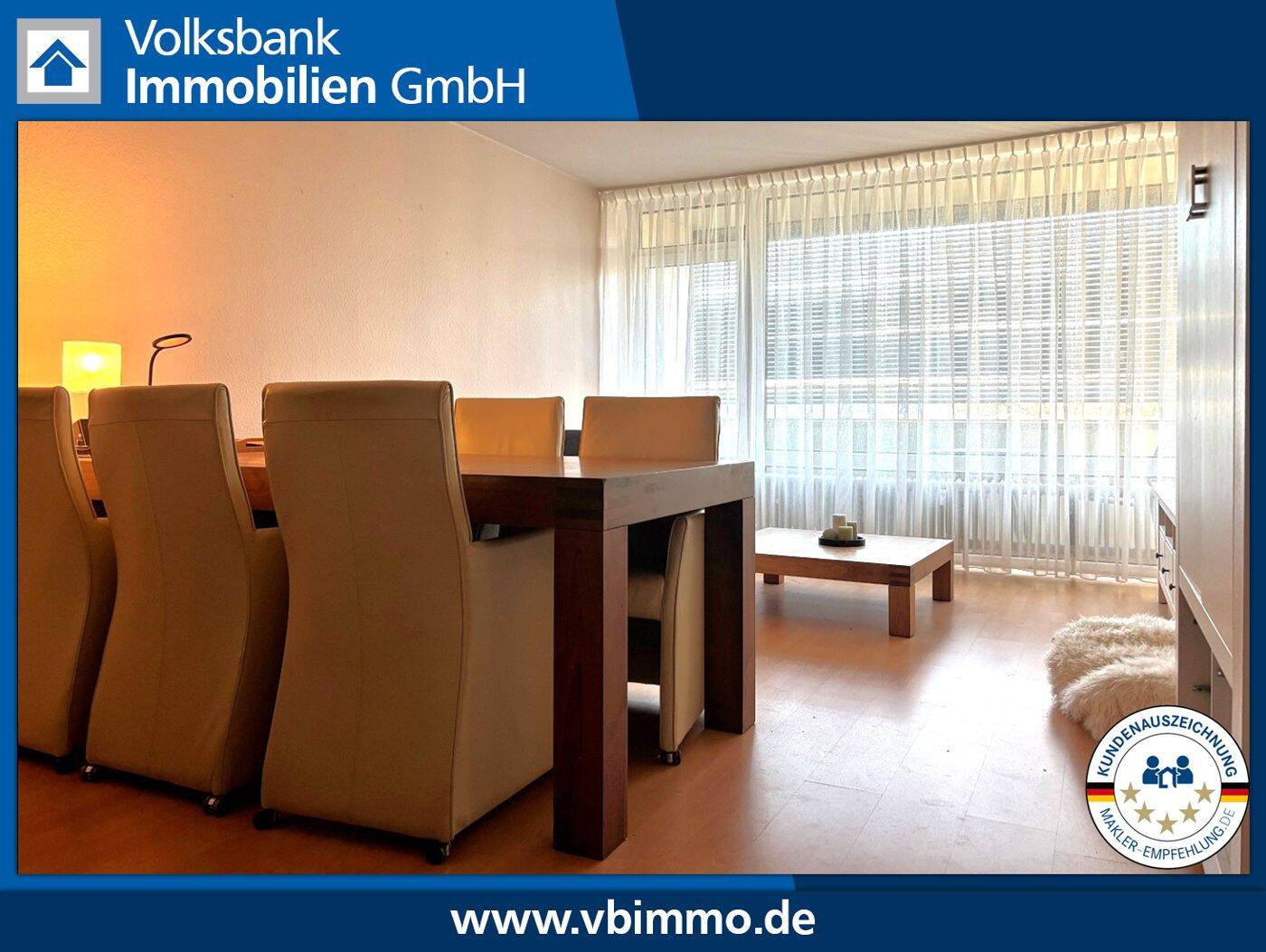 Thumbnail-Dülken: 2-Zimmer Eigentumswohnung im 3. Obergeschoss mit Sonnenloggia ohne eigenen Stellplatz