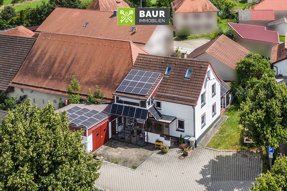 Thumbnail-Gemütliches Einfamilienhaus in Bissingen mit ausbaufähigem Dachgeschoss