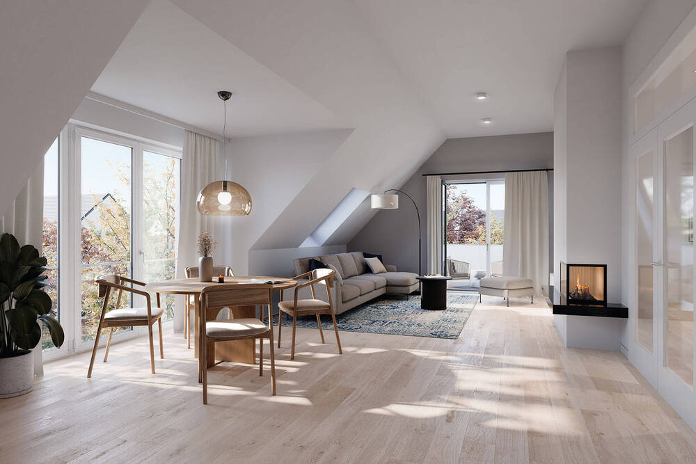 Thumbnail-NEUBAU: Über den Dächern von München-Solln- moderne Dachgeschosswohnung