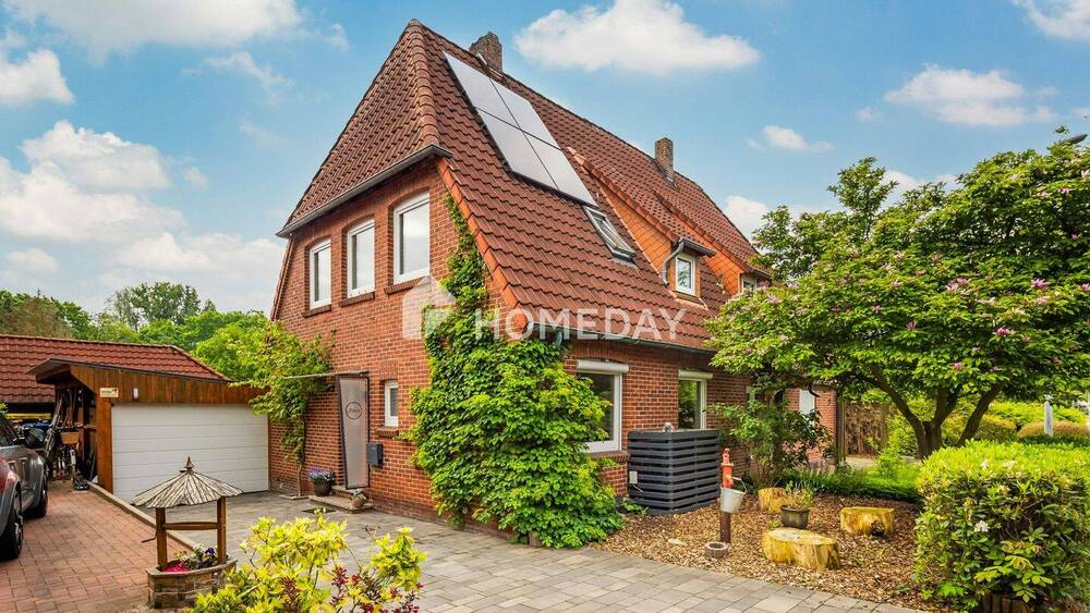 Thumbnail-Familienfreundliche Doppelhaushälfte mit Wintergarten und Garage