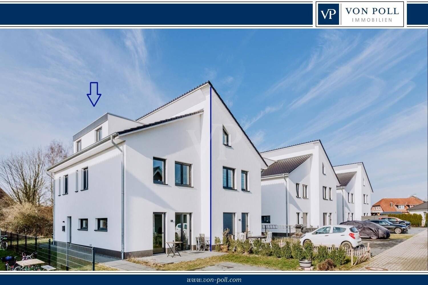 Thumbnail-Stilvolle Doppelhaushälfte mit hochwertiger Ausstattung und energieeffizientem Wohnkomfort