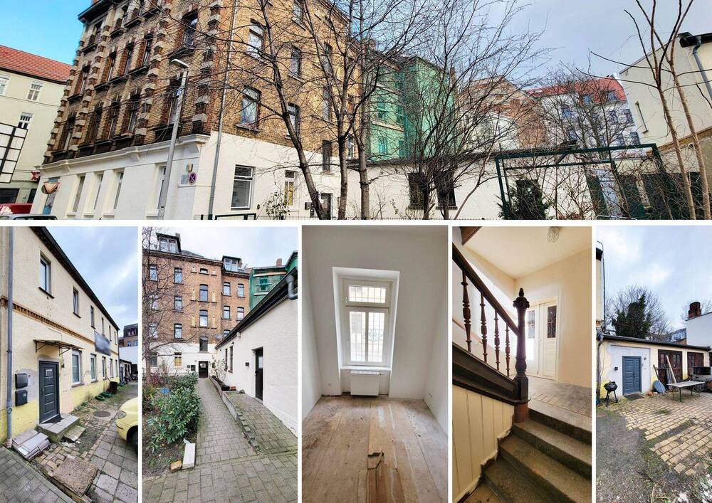 Thumbnail-1994 saniertes Gründerzeit-MFH mit Denkmal-Afa, Hinterhaus + Garagen, voll vermietet