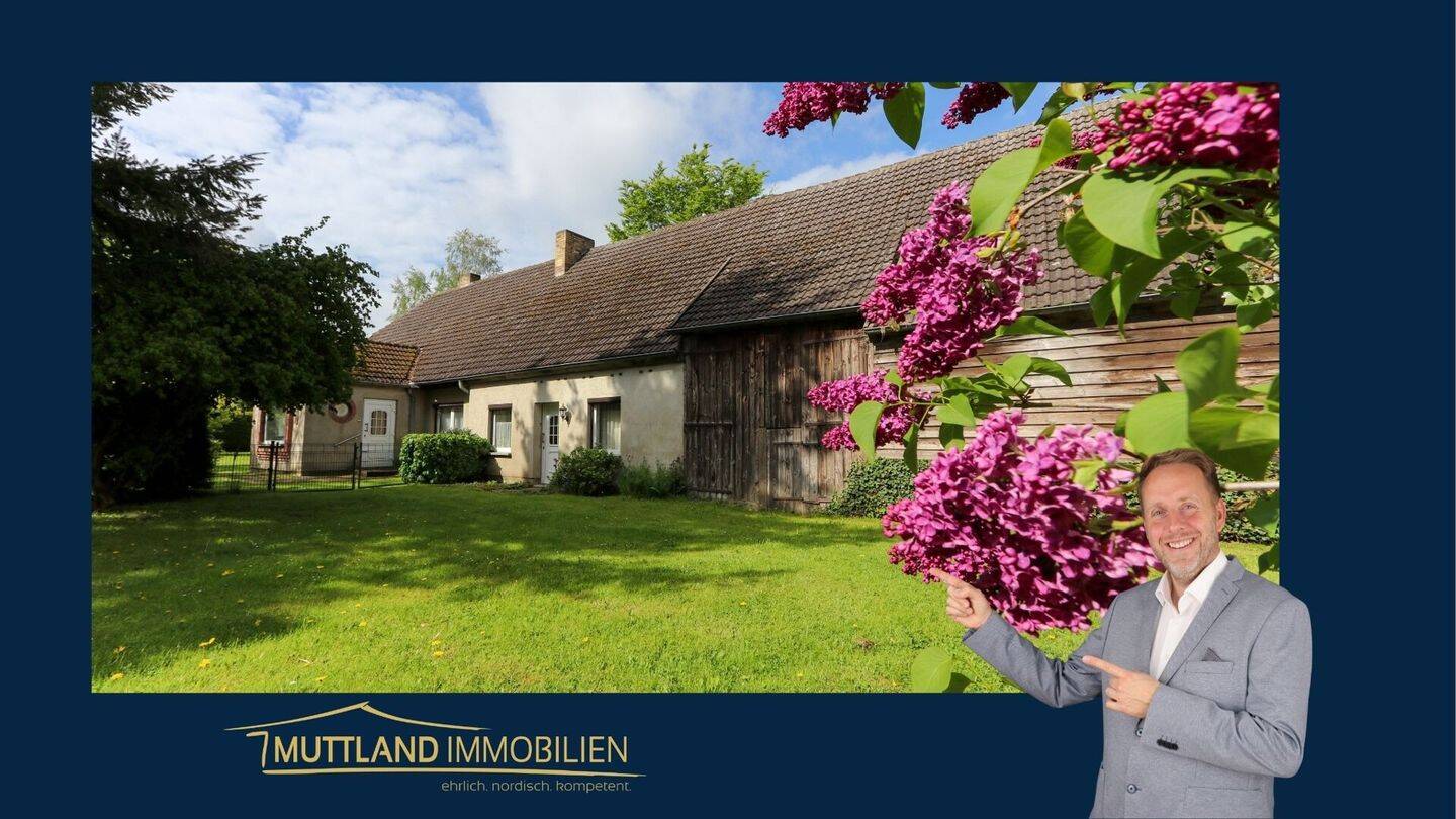 Thumbnail-Einfamilienhaus mit 2 Scheunen & großem Grundstück in Feldrandlage