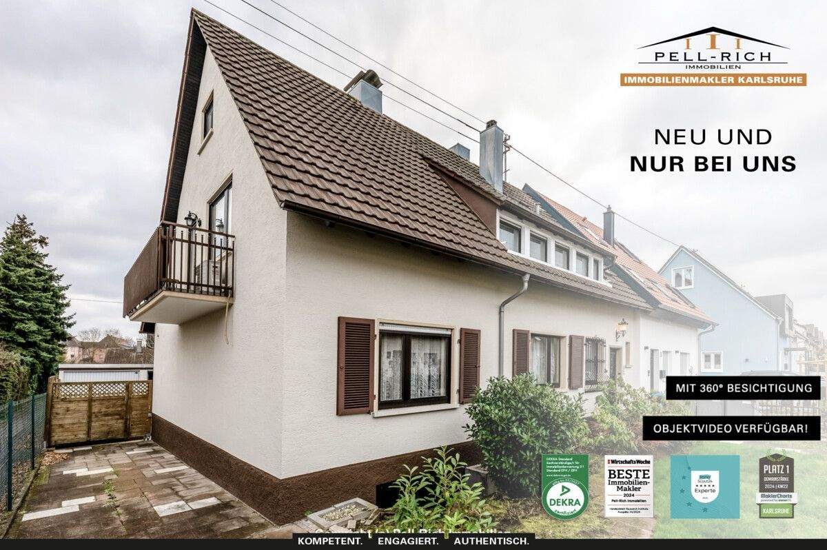 Thumbnail-LIEBENSWERT: EFH mit Einliegerwohnung, ausgebautem DG & großem Grundstück in Toplage von KA-Mühlburg