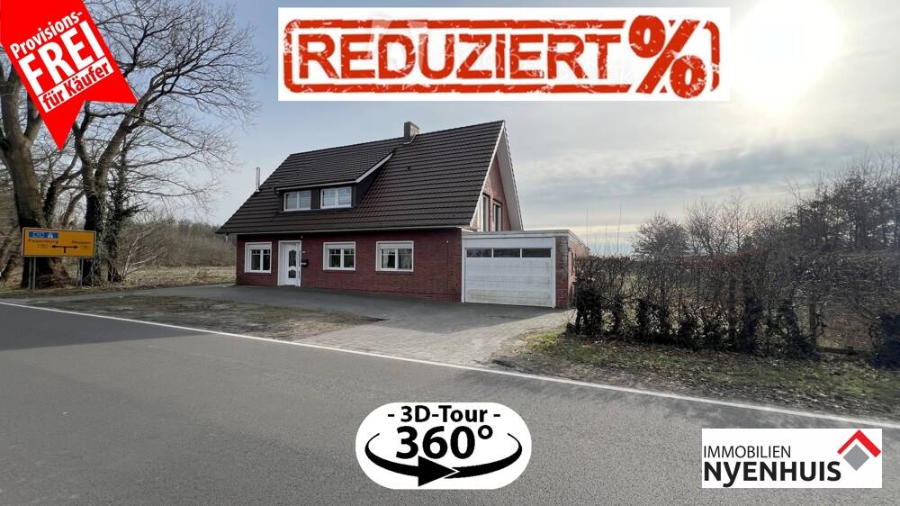 Thumbnail-stark im Preis gesenkt ** Einfamilienhaus mit großem Grundstück ** Garage mit Werkstatt ** provisionsfrei für den Käufer