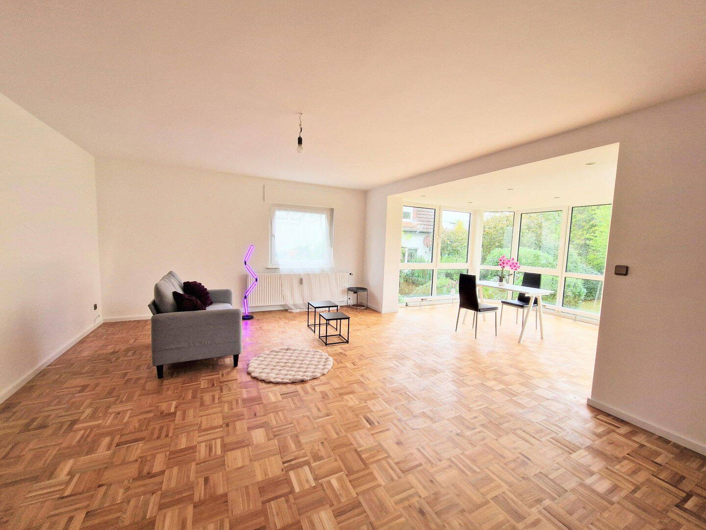 Wohnzimmer und Wintergarten