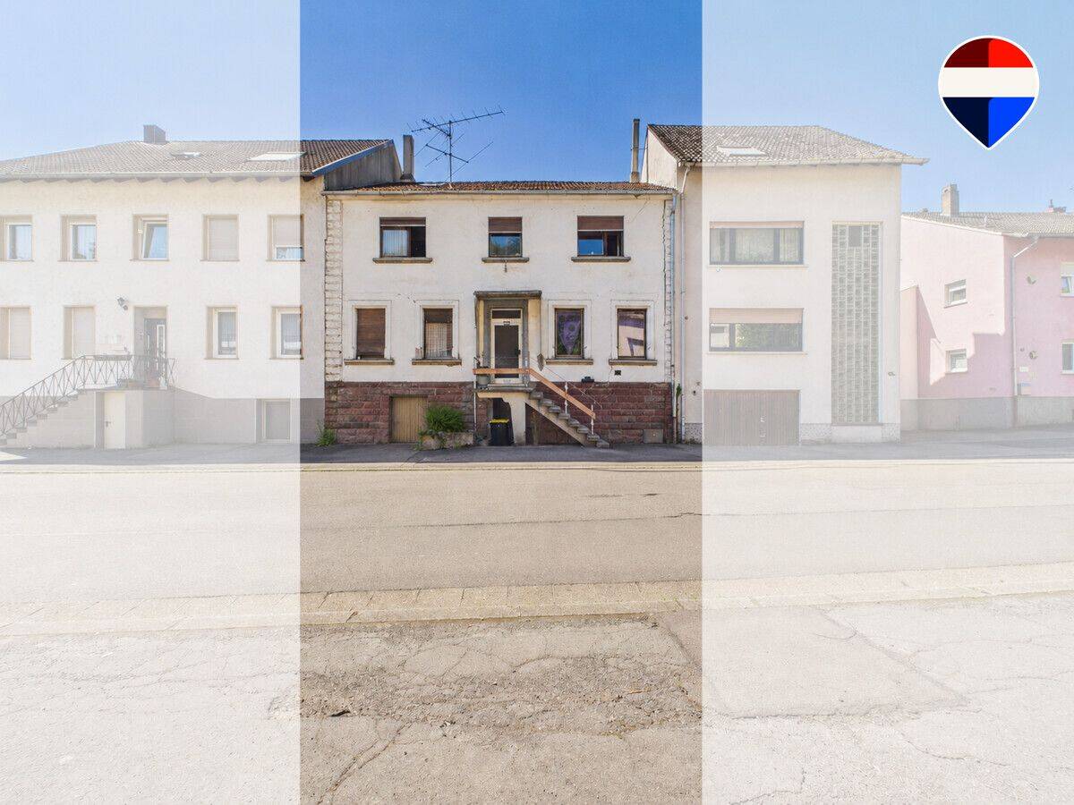 Thumbnail-Ideal für Handwerker - Zweifamilienhaus mit großem Sanierungspotenzial in Völklingen