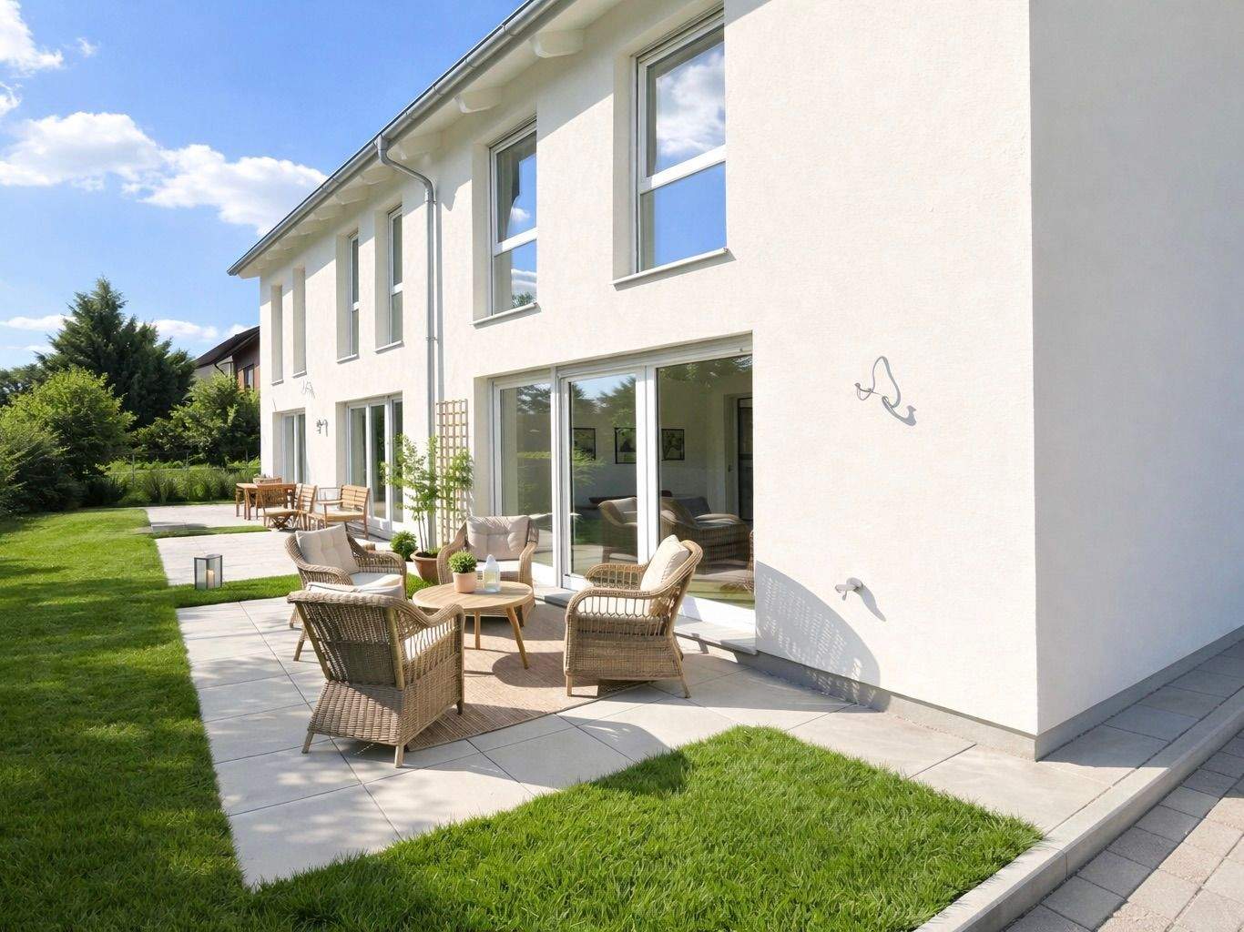 Thumbnail-Mitten in der Stadt - Stilvolles Reiheneckhaus im Erstbezug!