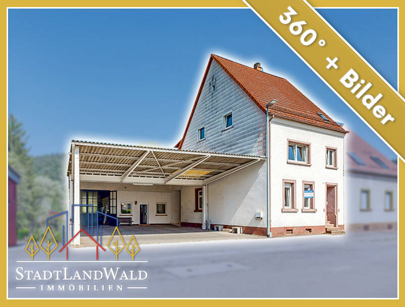 Thumbnail-Platzwunder mit Werkstatt und Ausblick in Münchweiler - Einziehen, gestalten und wohlfühlen