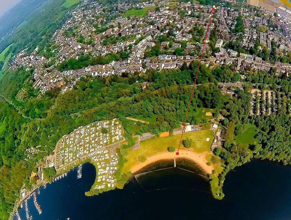 700 Meter bis zum Strand