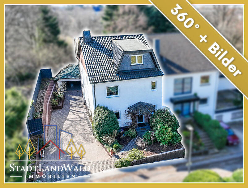 Thumbnail-Familienidyll in bevorzugter Lage - Großzügige DHH mit Garten & Naturanschluss