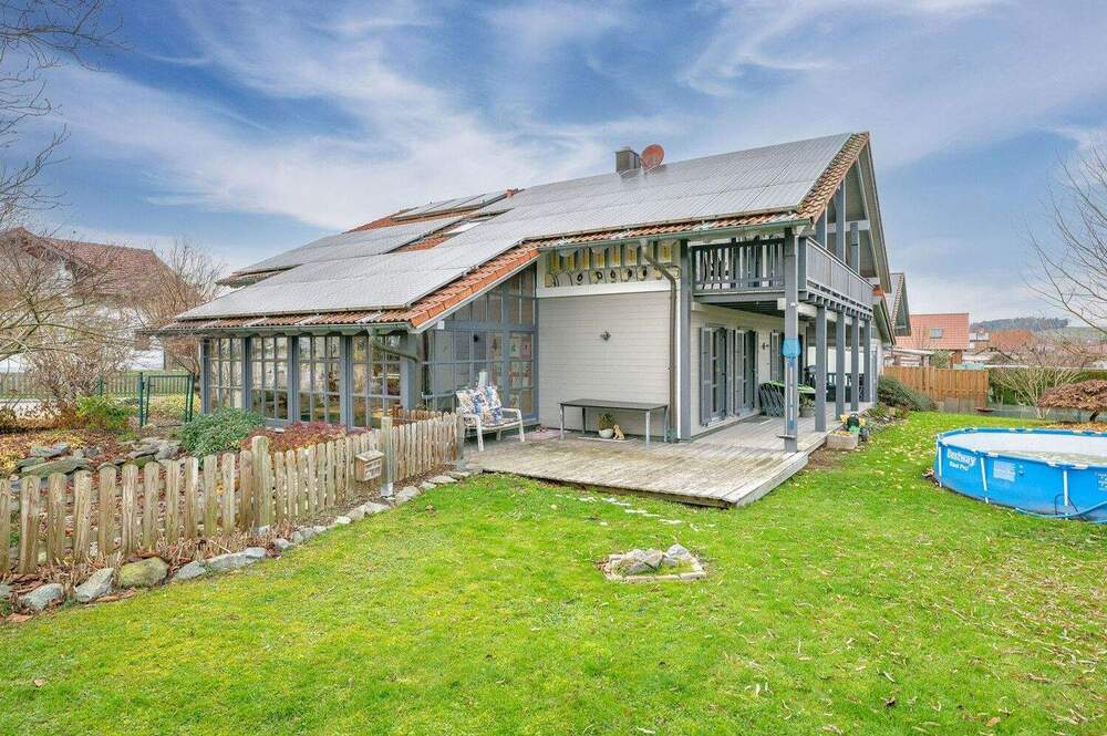 Thumbnail-Hochwertiges Sonneitnerholzhaus - Einfamilienhaus mit Einliegerwohnung und großem Grundstück