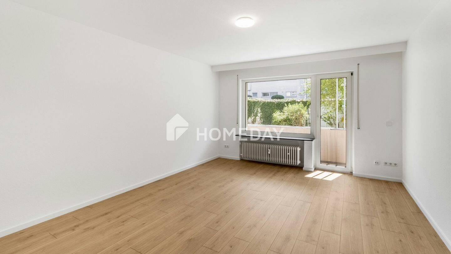 Thumbnail-Renovierte 2-Zimmer-Etagenwohnung mit Südloggia in ruhiger Frankfurter Lage