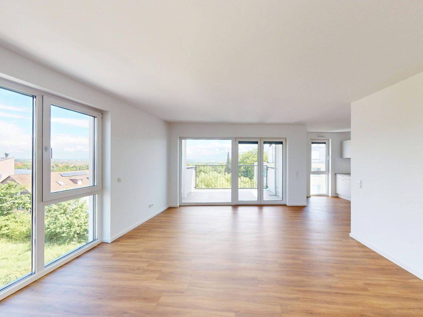 Thumbnail-Platz & Komfort, gepaart mit modernem Design: Exklusive 3-Zimmer-Wohnung mit 2 BALKONEN, EBK und 2 Bädern