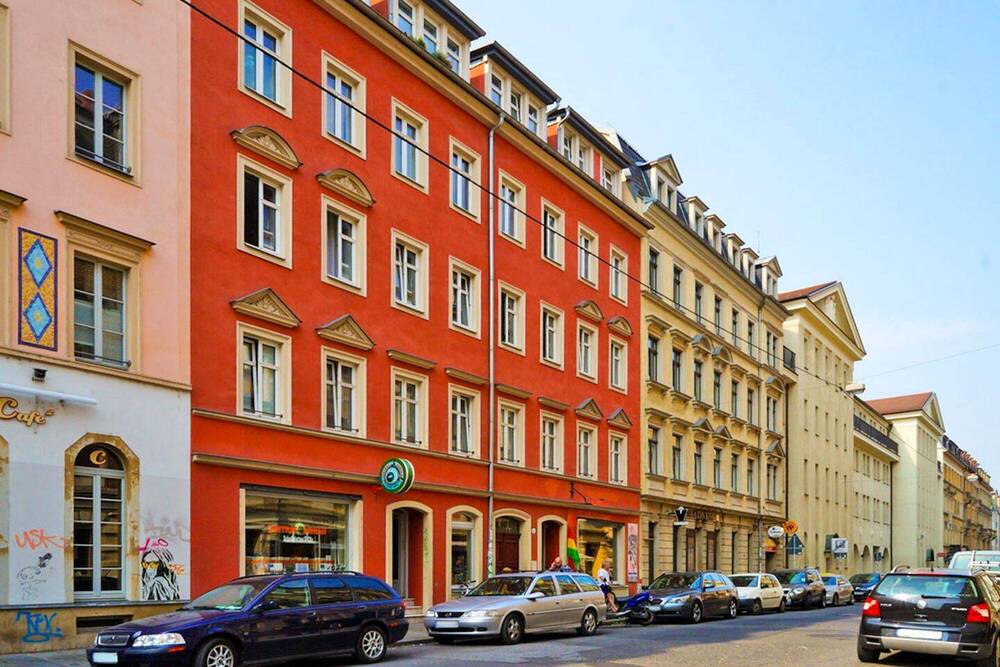 Thumbnail-4-Zimmer-Wohnung + Dresdner Neustadt + Balkon