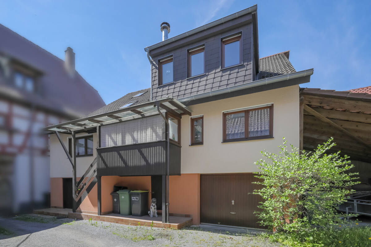 Außenansicht vom Innenhof
