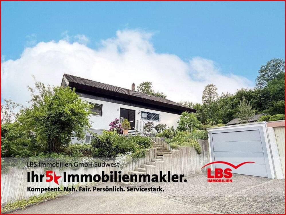 Thumbnail-Teil-saniertes Einfamilienhaus mit ELW und Garage in Randlage + Sackgasse