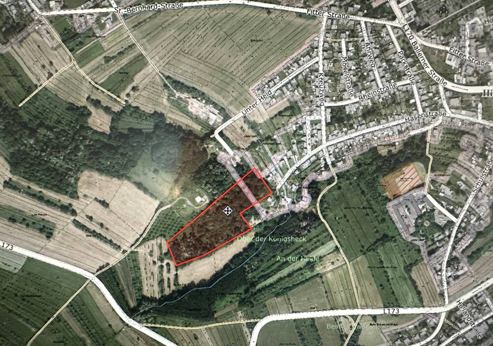 Thumbnail-Großes Waldgrundstück direkt am Ort Hilbringen