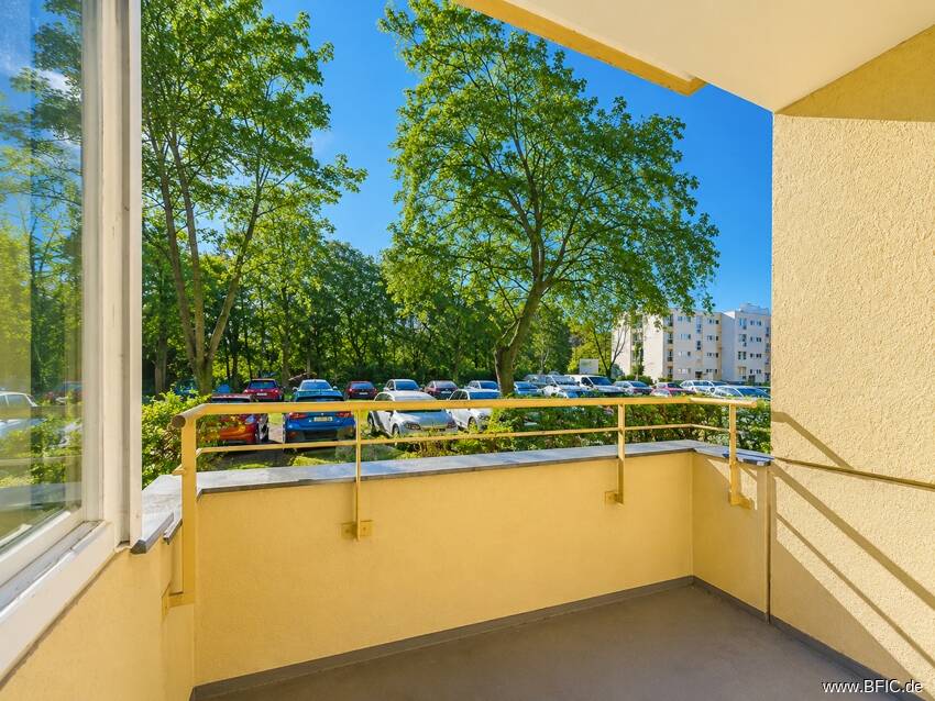Thumbnail-bezugsfrei hell ruhig Balkon: 2-Zi.-Whg im Hochparterre