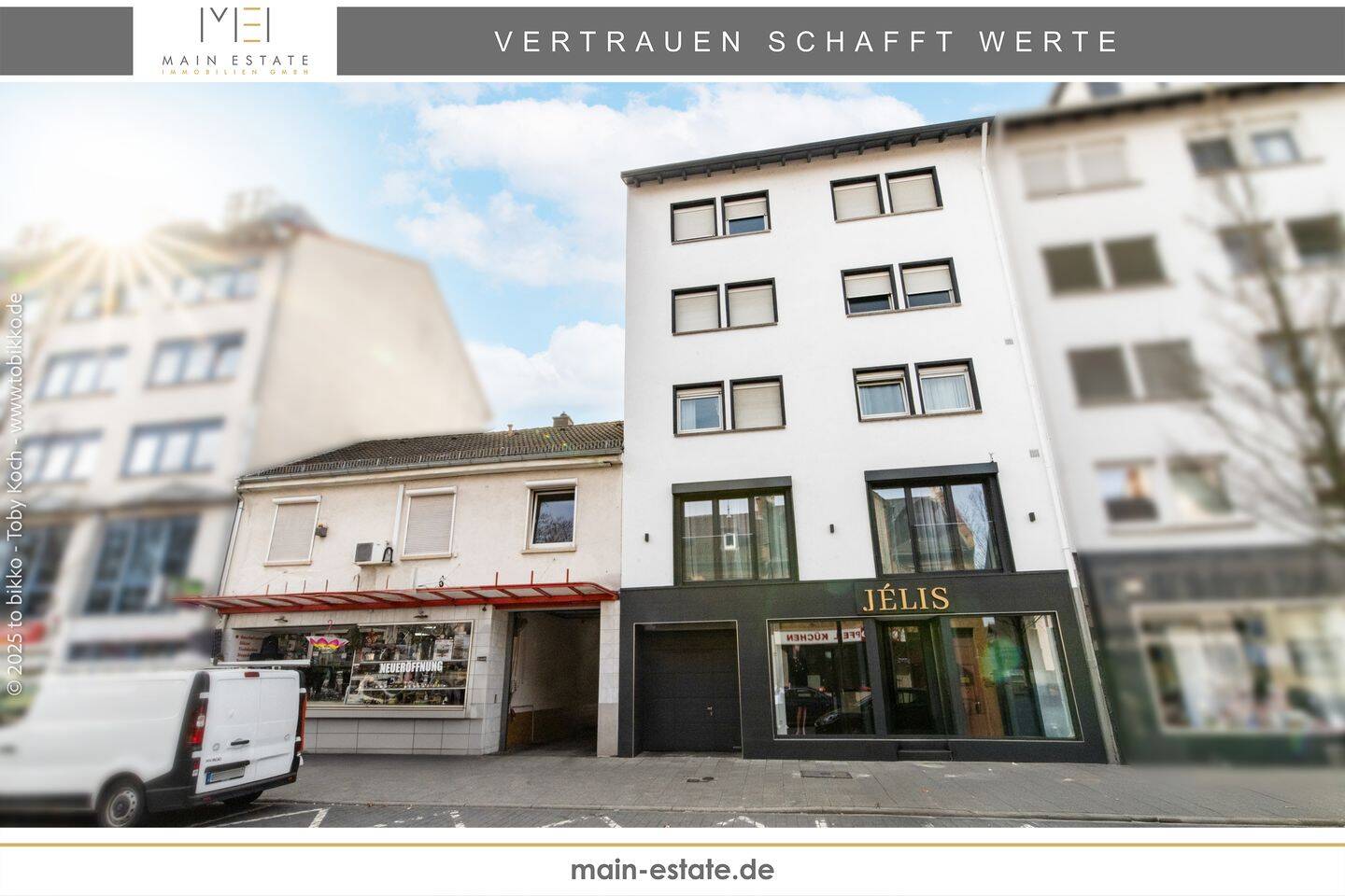 Thumbnail-Zwei Mehrfamilienhäuser mit Hinterhaus und mögliche Neubebauung in Neu-Isenburg