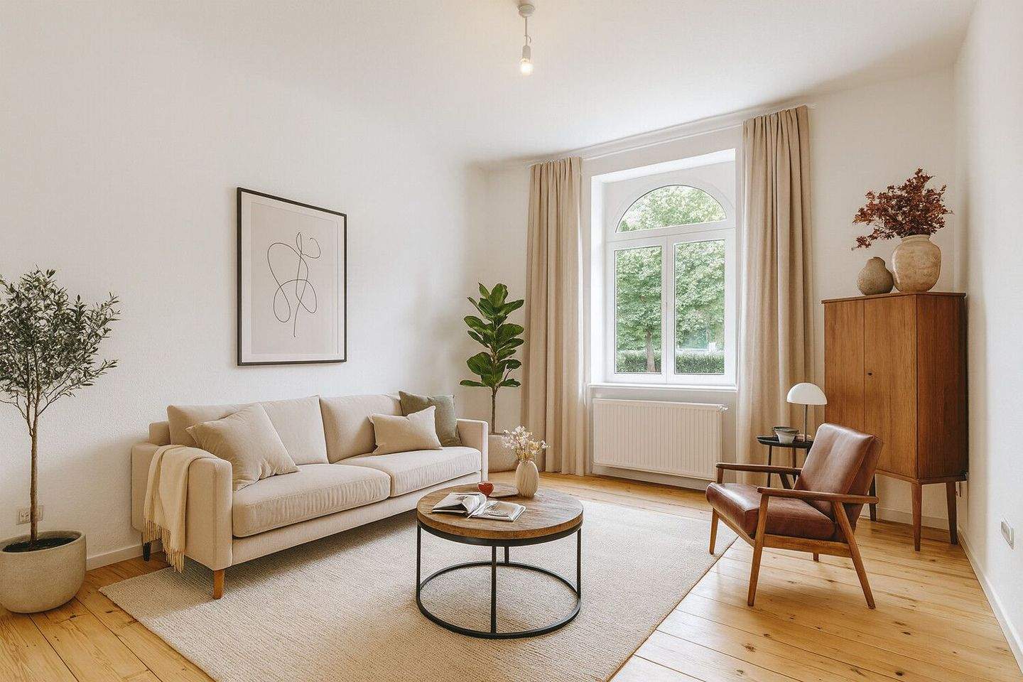 Thumbnail-Charmante Drei-Zimmer-Altbauwohnung mit guter Infrastruktur