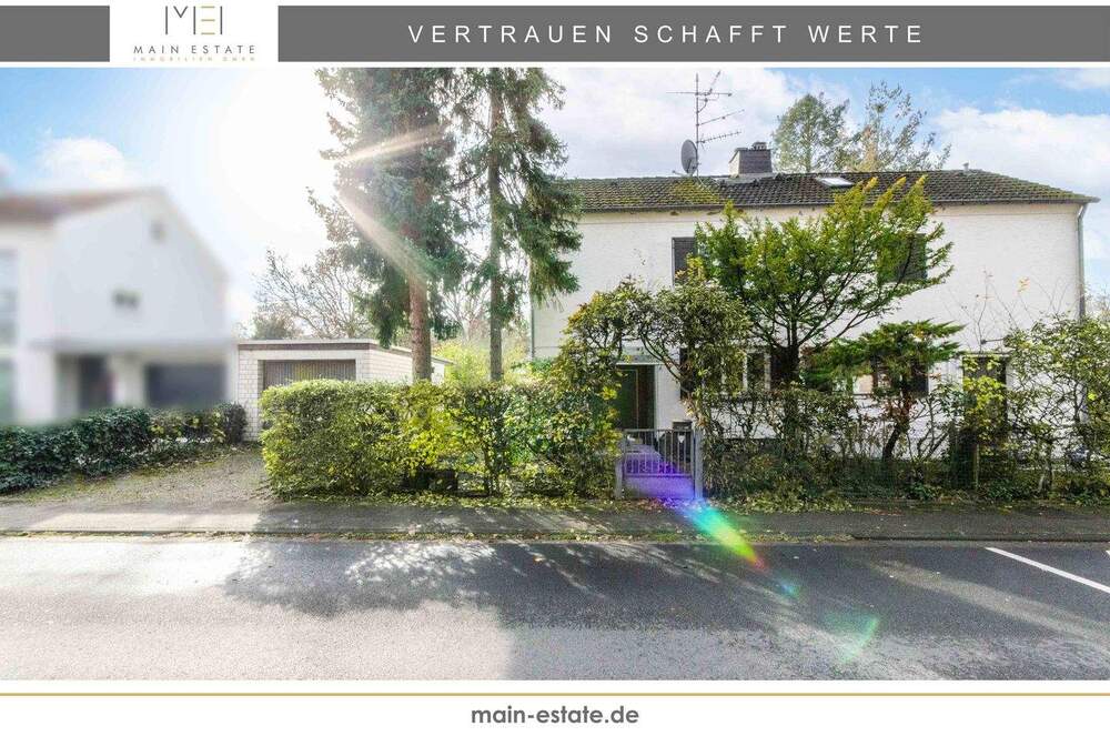 Thumbnail-Attraktives Sanierungsobjekt oder Neubaugrundstück in begehrter Lage von Neu-Isenburg Zeppelinheim