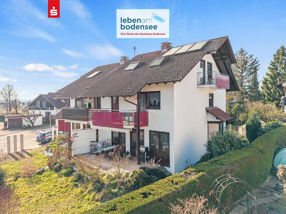 Thumbnail-Großzügige, vermietete Doppelhaushälfte mit Garten und separater Garage