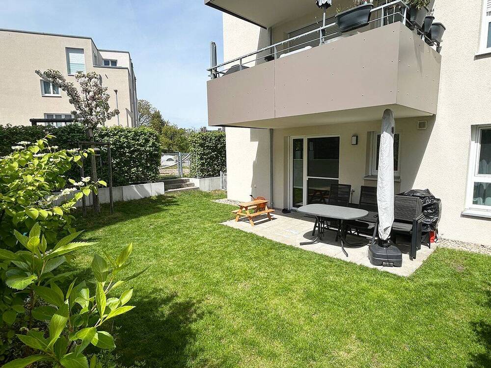 Thumbnail-Ihr neues Zuhause mit Gartenparadies in Plattenhardt: 4-Zimmer-ETW mit EBK und Tiefgarage