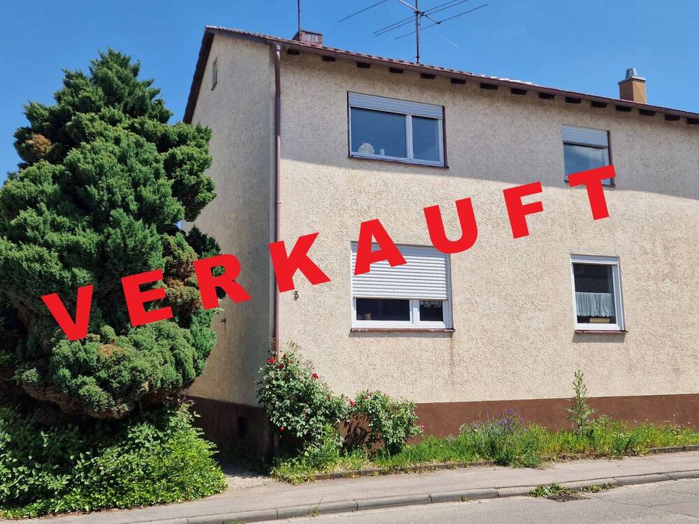 Thumbnail-VERKAUFT - Doppelhaushälfte in Mengen mit vielfältigen Entwicklungsmöglichkeiten