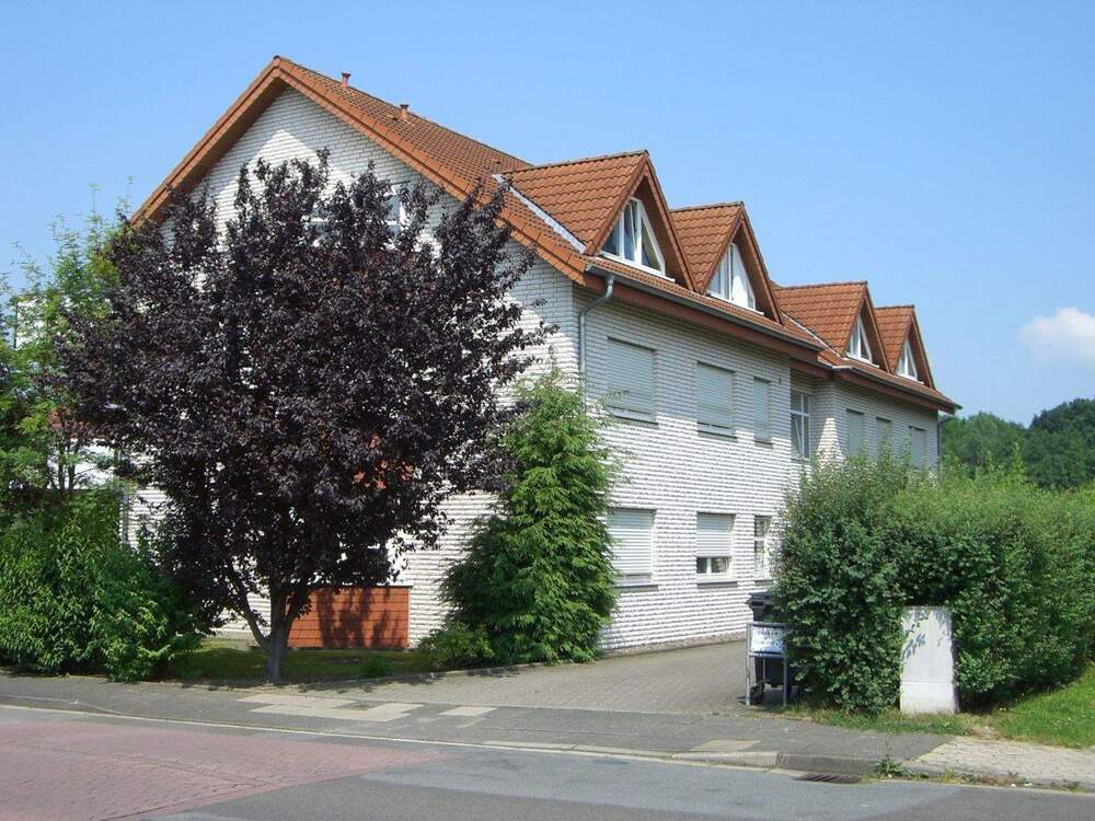Thumbnail-Hell und freundlich ist diese 3-Zimmerwohnung mit großem Balkon im 1. Obergeschoss in Bünde-Hunnebrock