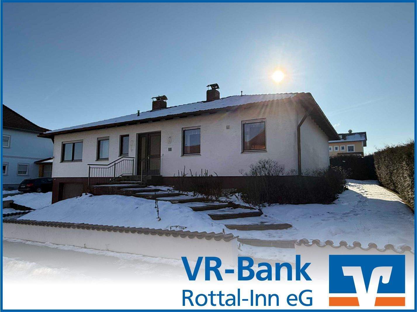 Thumbnail-Wohnen auf einer Ebene. Großzügiger Bungalow in Siedlungslage