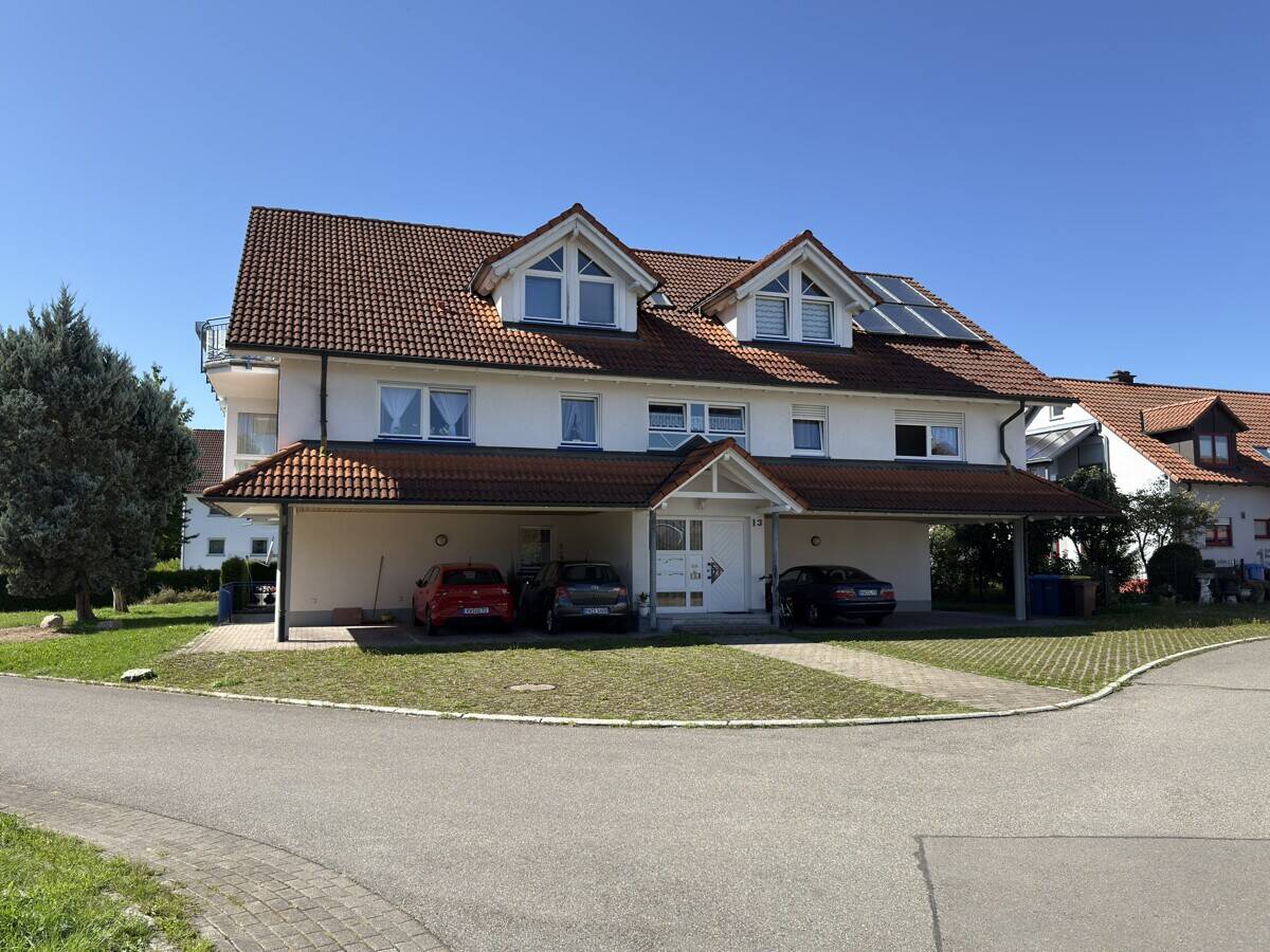 Thumbnail-Charmante 3,5-Zimmer-Wohnung mit Balkon und Carport in bevorzugter Lage in Villingendorf