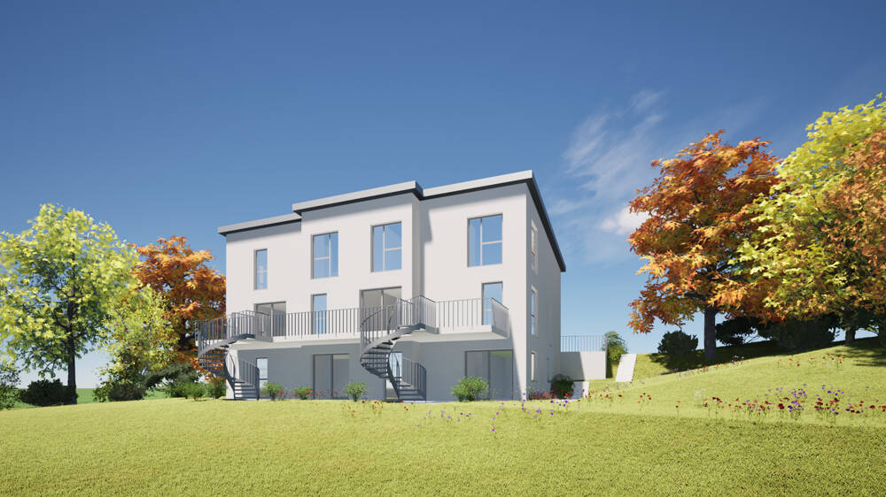 Thumbnail-Aus Erholungsfläche wird Baugrundstück! Baugenehmigung für ein Doppelhaus in Ennepetal-Hasperbach