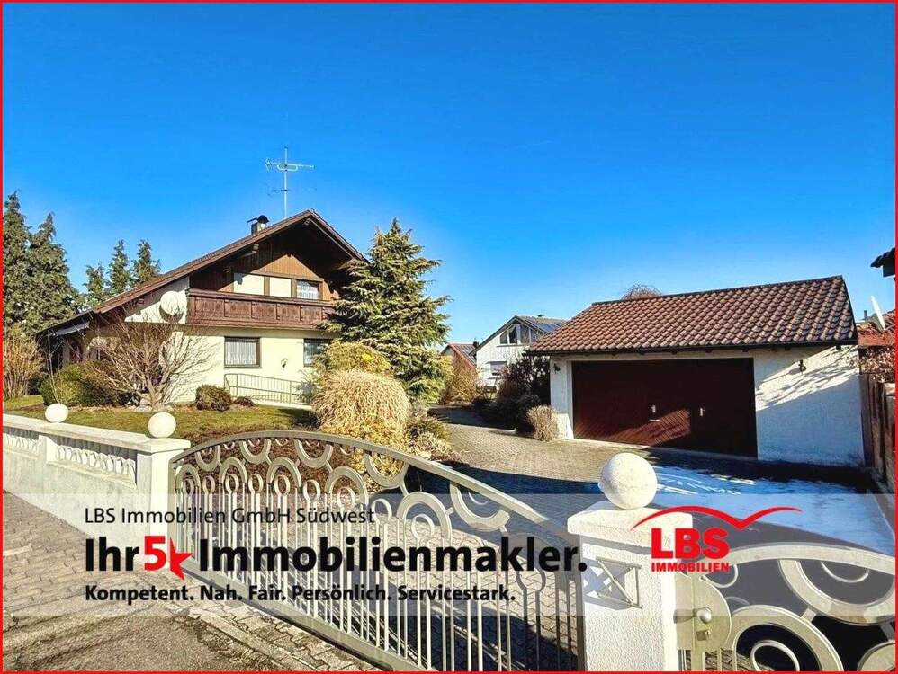 Thumbnail-Charmantes Ein- bis Zweifamilienhaus mit Doppelgarage am Ende einer Sackgasse