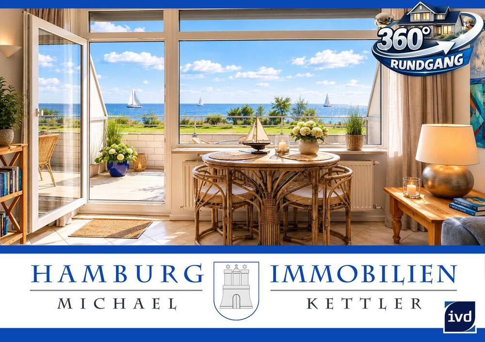 Thumbnail-Meerblick in erster Reihe - stilvolle Ferienwohnung im 