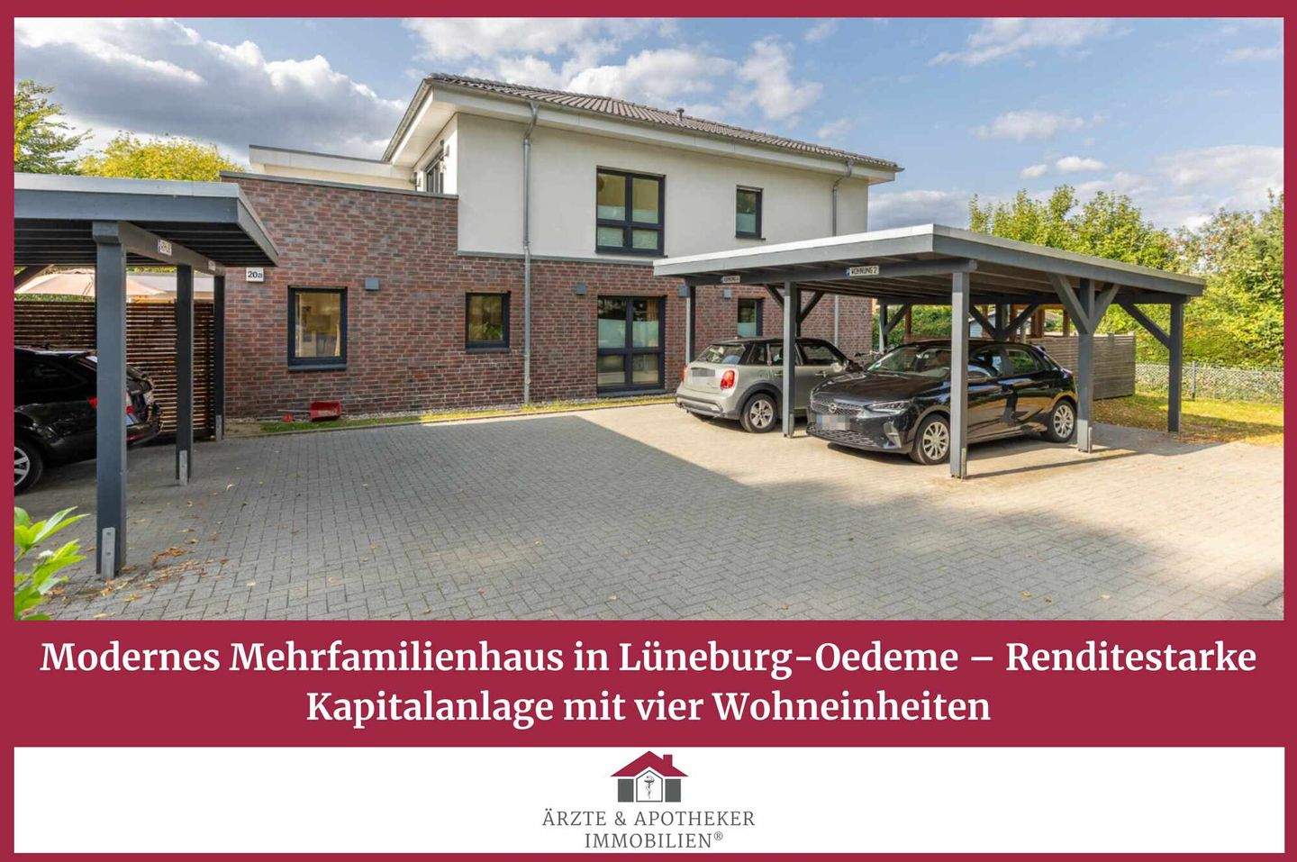 Thumbnail-Lüneburg-Oedeme: Neuwertiges 4-Familienhauses in beliebter Wohnlage