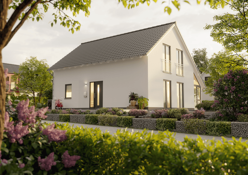 Thumbnail-Jetzt ins Eigenheim: Modernes KfW-40 Haus auf Grundstück in Bösperde