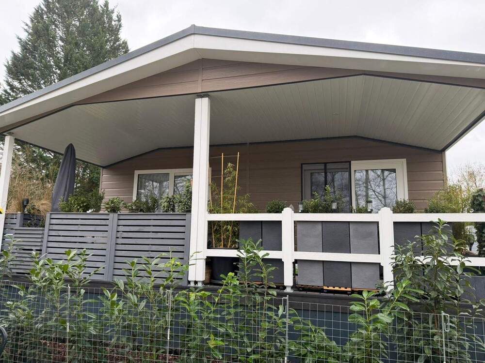 Thumbnail-Neuwertiges, winterfestes Mobilheim mit Seeblick