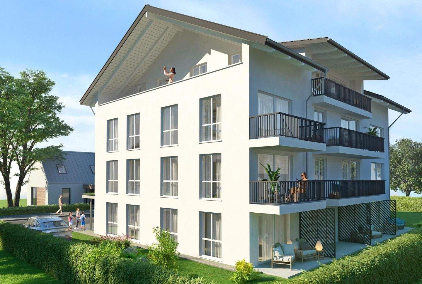 Thumbnail-(WHG9)Hochwertiger Neubau (KFW55) im Herzen von Sonthofen - Erstbezug 20262027 - provisionsfrei!