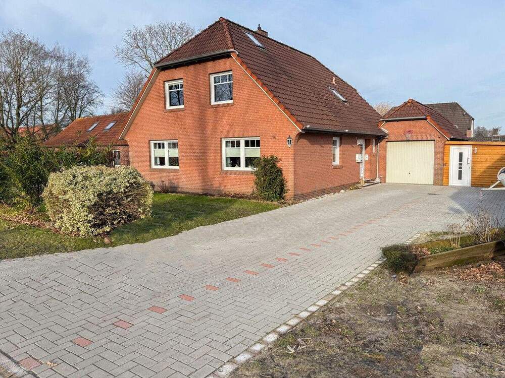 Thumbnail-Gemütliches Einfamilienhaus mit möglicher Einliegerwohnung mitten in Großheide
