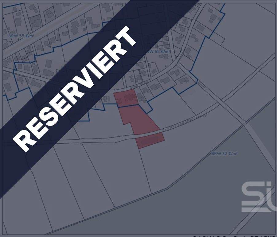 Thumbnail-Baugrundstück für 12 Wohneinheiten in Aurich-Plaggenburg - Planungskonzept für 3 MFH in der Natur